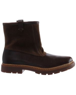 Clarks Trace Top Boots Leather - Brown