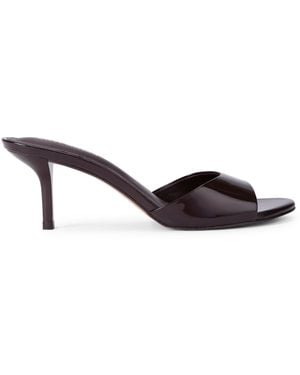 Steve Madden Leather Kendrix Dark Mules - Brown