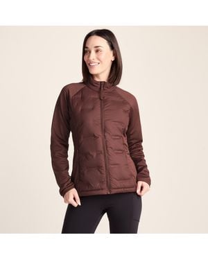 TOG24 Arna Lightweight Insulated Hybrid Jacket - Red