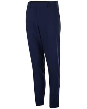 Island Green Tour Stretch Tapered Leg Golf Trousers (Dark) - Blue