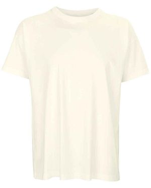 Sol's Boxy Organic Oversized T-Shirt (Off) - White