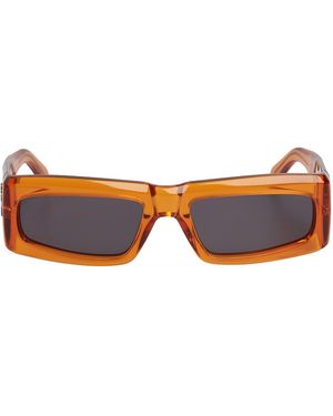 Palm Angels Rectangular Sunglasses For And Peri055S24Pla0012007 - Blue