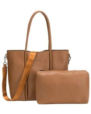 Claudia Canova Pure Carryall Tote Bag - Brown