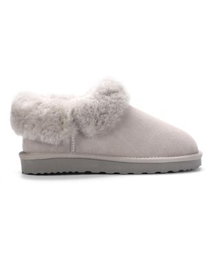 Aus Wooli Australia Coogee Ankle Slippers - Grey