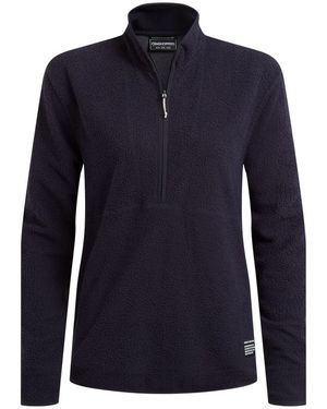 Craghoppers Ladies Compresslite Half Zip Fleece (Dark Sapphire) - Blue