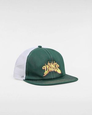 Vans Higher Place Unstructured Trucker Hat - Green