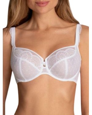 Rosa Faia Selma Underwired Full Cup Bra - White