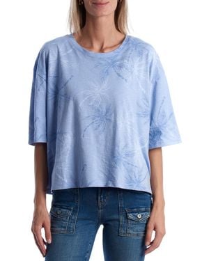 Gap Oversized Short-Sleeved T-Shirt 866972 - Blue