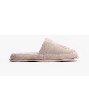 GANT Crest Mule Slippers Putty - Pink