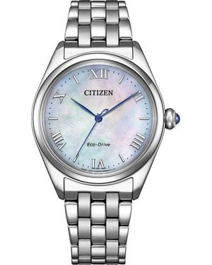 Citizen L Series Watch Em1140-80D Material_Stainless_Steel - Metallic