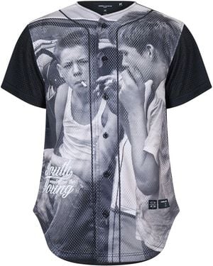Criminal Damage Youth Baseball Top - Blue