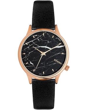Komono Ladies Watch Quartz Stainless Steel - Black
