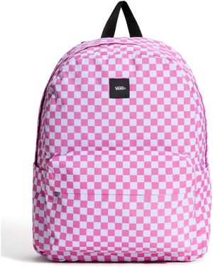 Vans Old Skool Check Backpack - Pink