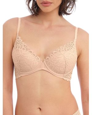 Wacoal Raffine Plunge Bra - Natural