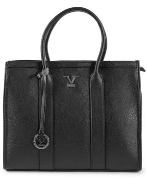 Versace 19.69 Abbigliamento Sportivo V Handbag Ca1030 Dollaro Nero - Black