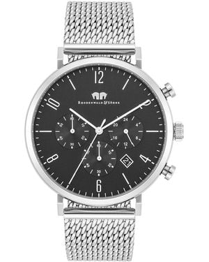 Rhodenwald & Söhne Stainless Steel Watch 42Mm - Metallic