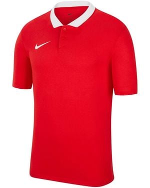 Nike Printed Logo Collared Neck Short Sleeve Shirt