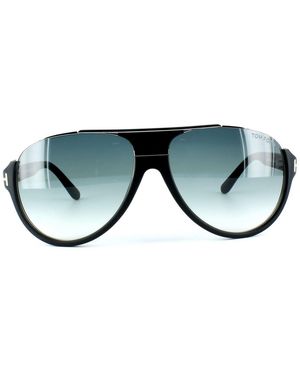 Tom Ford Sunglasses 0334 Dimitry 02W Matt Gradient Metal - Blue