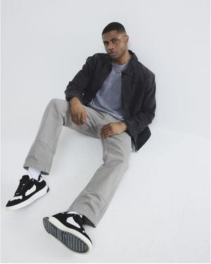 River Island Straight Jeans Leg Carpenter Denim - Grey
