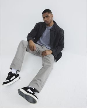 River Island Straight Jeans Leg Carpenter Denim - Grey