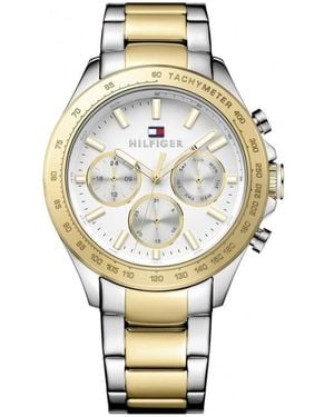 Tommy Hilfiger 1791226 Hudson Two Tone Watch - Metallic