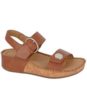 Cipriata Mirian Slingback Sandals - Brown