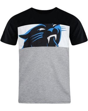 Fanatics Nfl Carolina Panthers Pannelled T-Shirt - Black