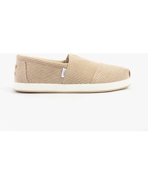 TOMS Alp Fwd Espadrille Textile - White