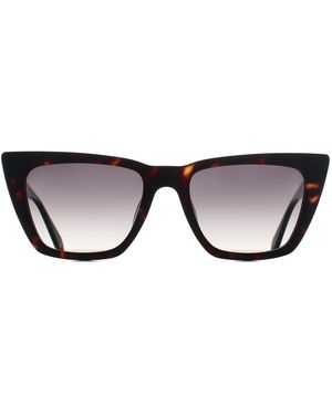 Quay Cat Eye Dark Tortoise Smoke Transparent Call The Shots - Brown