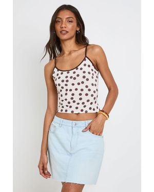 Boohoo Tall Denim Mini Skirt - Blue