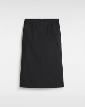 Vans Riley Parachute Cargo Skirt - Black