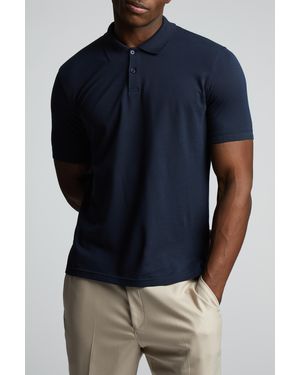 Limehaus Pique Polo Shirt - Blue