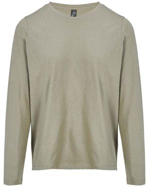 Sol's Ladies Monarch Long-Sleeved T-Shirt - Grey