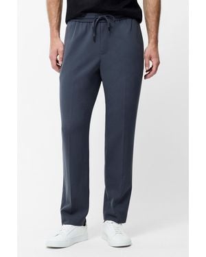 French Connection Elasticated Stretch Slim Fit Trousers - Blue