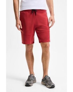 Grimelange Relaxed Straight-Leg Sweat Shorts - Red