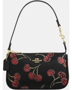 COACH Nolita 19 With Cherry Print - Black