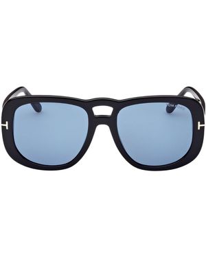 Tom Ford Ft1012 01V Billie Sunglasses - Blue