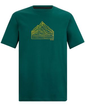 Regatta Fingal Topographic T-Shirt (Mediterranean) - Green