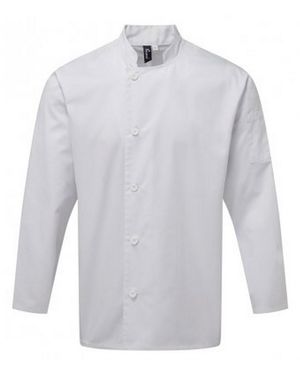 PREMIER Essential Long-Sleeved Chef Jacket - White
