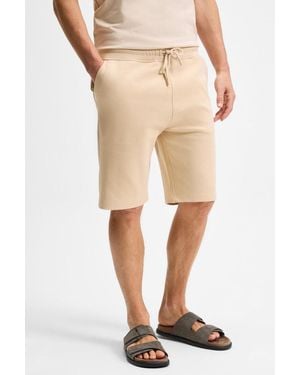 Grimelange Straight Leg Sweat Shorts - Natural