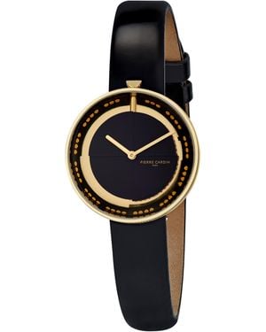 Pierre Cardin Marais Watch Cma.0002 Leather - Black
