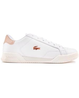 Lacoste Twin Serve Trainers - White