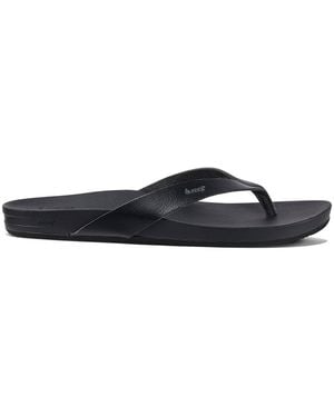 Reef Cushion Court Sandal Leather - Black