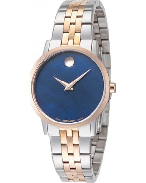 Movado 0607268 Ladies Museum Watch - Blue
