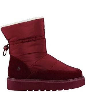 Hush Puppies Puffies Slippers - Red