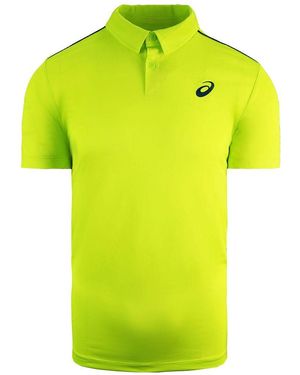Asics Player Tennis Polo Shirt - Yellow