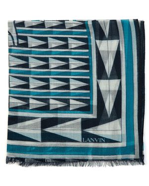 Lanvin Sjaal - Blauw