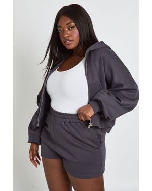 Boohoo Plus Thick Waist Band Shorts - Multicolour