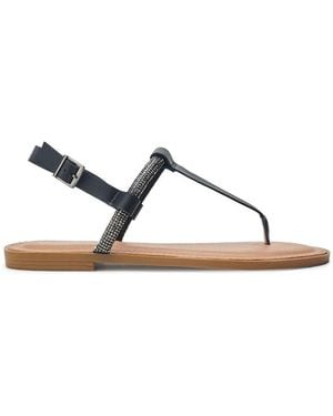b.soleful Lunara Sandals Faux Leather - Black
