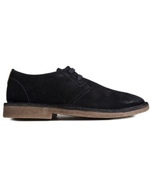 Hush Puppies Memory Foam Scout Shoes - Black